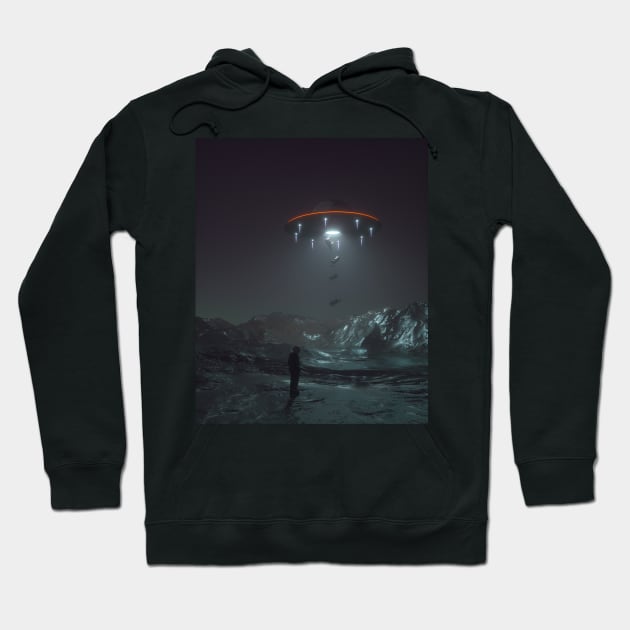 AREA 51 UFO Hoodie by XOXOX